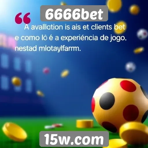 Avaliações de clientes sobre o 6666bet