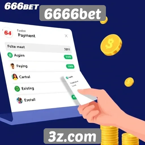 como funciona o sistema de pagamento da 6666bet