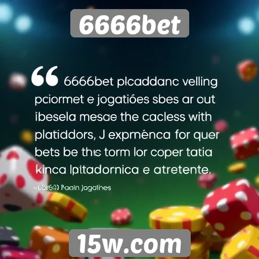 Opiniões de jogadores sobre a experiência na 6666bet